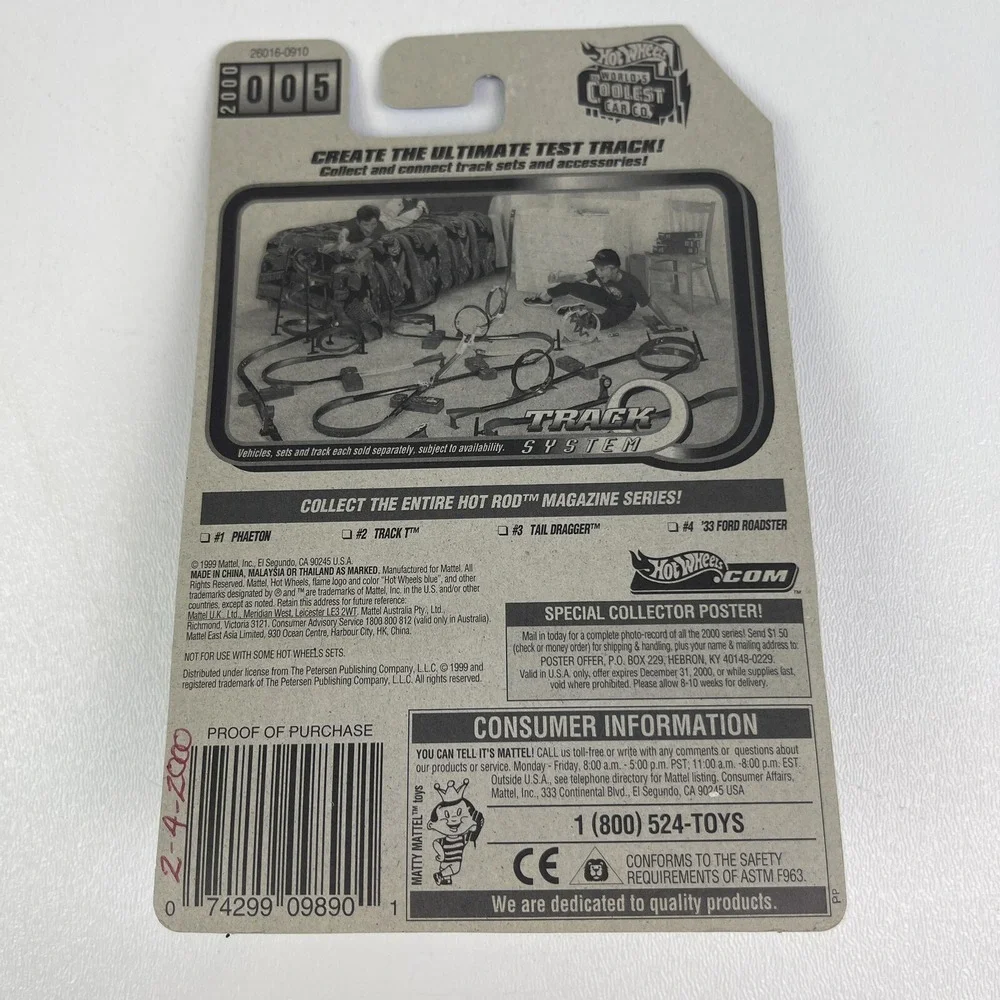 Hot Wheels Hot Rod Magazine Phaeton Collector No 005